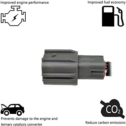 2Pcs 234-9047 Front Left And Right Side Oxygen Sensors Compatible With Subaru 2006 2007 B9 Tribeca 3.0L;2008 2009 Legacy 3.0L;2009-2005 Outback Upstream Lambda Sensors #TOP2