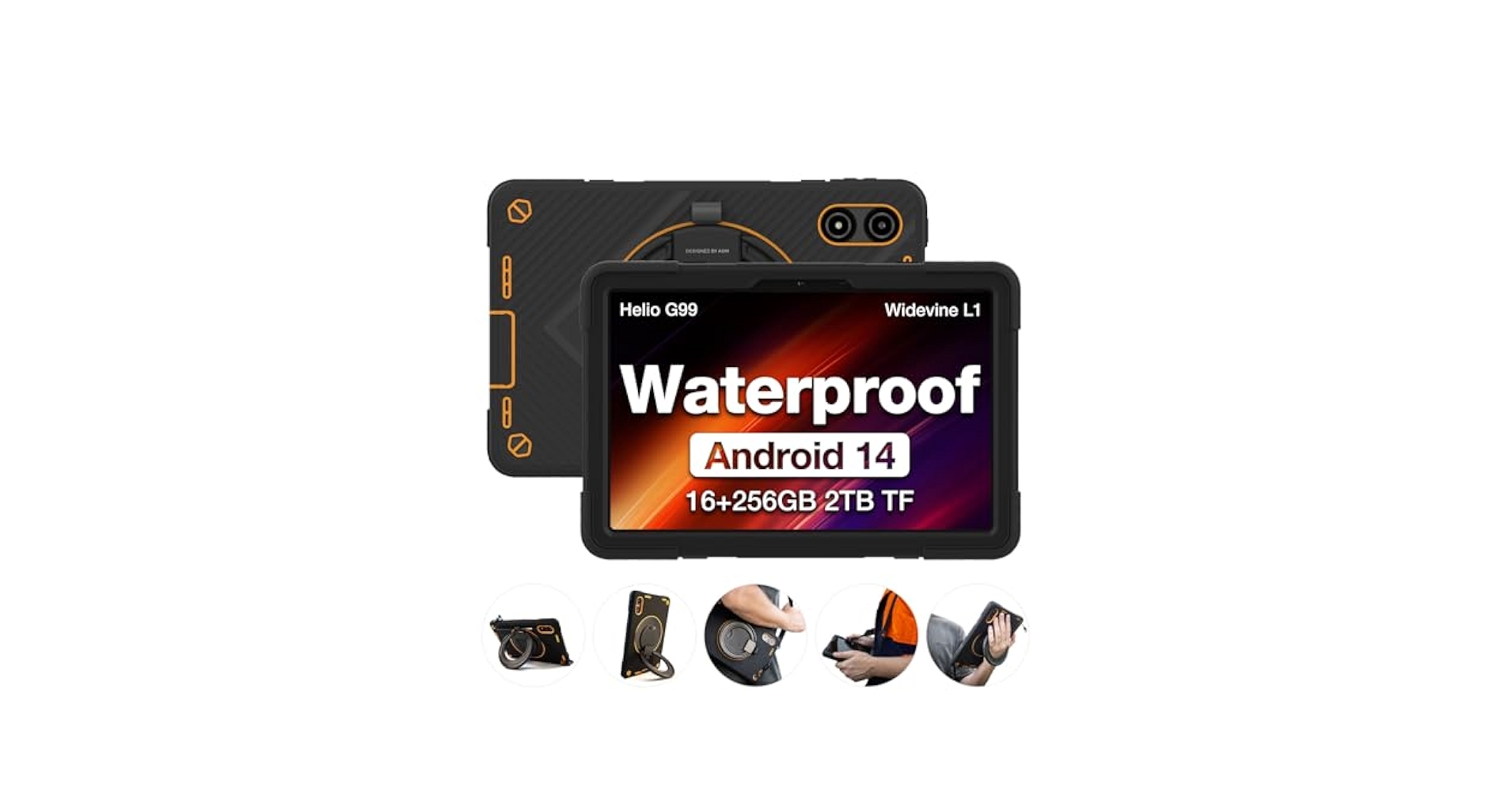 Amazon.com : AGM PAD P2 Active Rugged Android 14 Tablet with