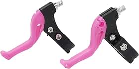 FABULETTA Alavancas de freio de bicicleta para guidão de 22 mm, conjunto de freios de mão de bicicleta infantil, peças de reposição de freio de ciclismo de montanha júnior de plástico, guidão pequeno