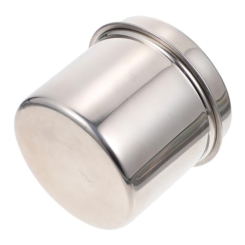 MUCKLILY Medical Sundry Stainless Steel Jar - Versatile and Gauze Storage Canister - 1pc Vet Approved Container for and Cotton Sealed Lid Organizer Bathroom Cabinet