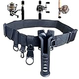 Fishing Rod Holder Fishing Belt Rod Holder Wading Belt Lure Belt Fishing Reel Belt Outdoor Belt