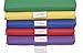 ECR4Kids SoftZone Rainbow Rest Mat, 2in, Sleeping Pad, Assorted, 5-Piece