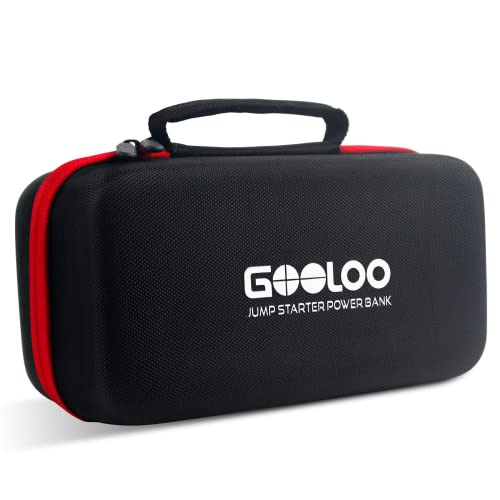 GOOLOO Étui de Protection EVA pour Booster Batterie Voiture GT3000 GT4000S,Sac de Transport Portable Rigide de Rangement Cover