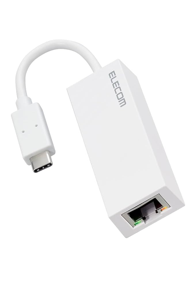 Amazon.co.jp: エレコム 有線LANアダプター USB-C 1Gbps