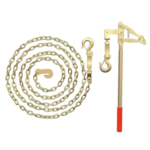 Fence Stretcher Tool Chain Link Fence Bar Puller, Heavy...