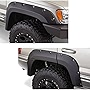 Bushwacker Jeep Cutout Pocket/Rivet Style Front & Rear Fender Flares | 4-Piece Set, Black, Textured Finish | 10926-07 | Fits 1999-2004 Jeep Grand Cherokee