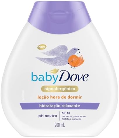 Baby Dove Loção Corporal Hidratação Relaxante Hora De Dormir Fras...