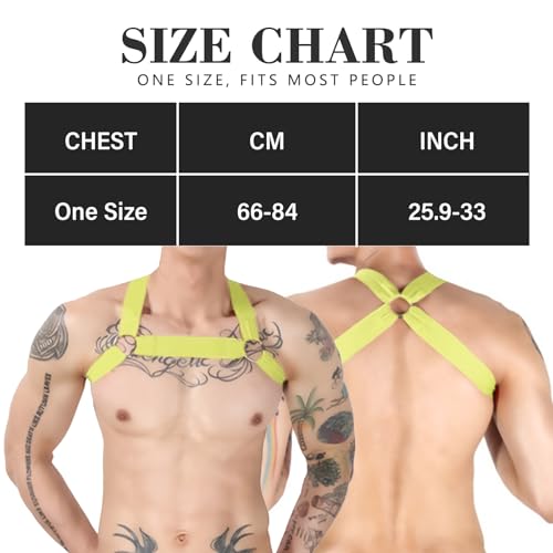 Image of Mens Harness Belt Nylon Elastic Body Shoulder Strap Sexy Halter Club Wear Cosplay Costume