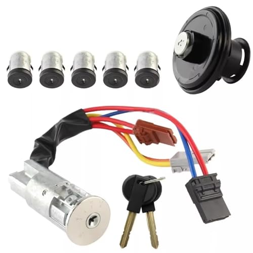 Interruptor de encendido para Citroen Jumpy 1995-2006 cilindro con llaves 4162F4 5