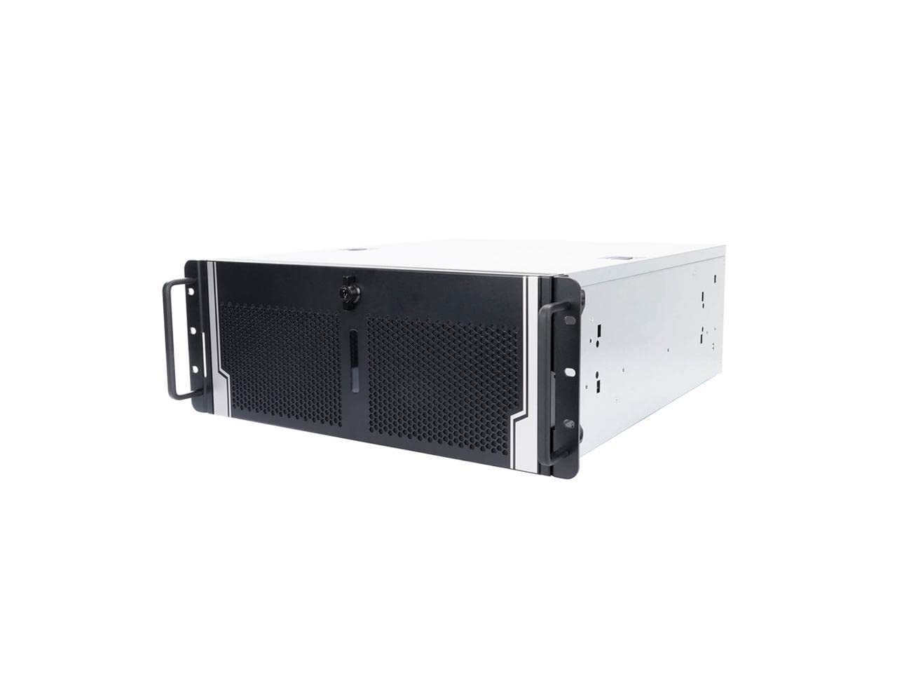 IN-WIN R400-01N.8P Châssis de Serveur Open Bay 4U, 80 x 25 Ventilateurs x 2