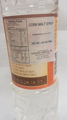 Daesang Chung Jung One Maïs Malt Sirop 700 g – vue 2