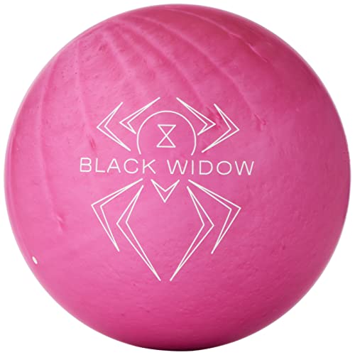BLACK WIDOW ボウリングボール ピンク Hammer Black Widow Urethane Pink Pearl Bowling Ball + FREE