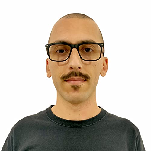 Óculos com Filtro de Luz Azul LP Vision Para Computador Celular e Games - Clássico (Preto)