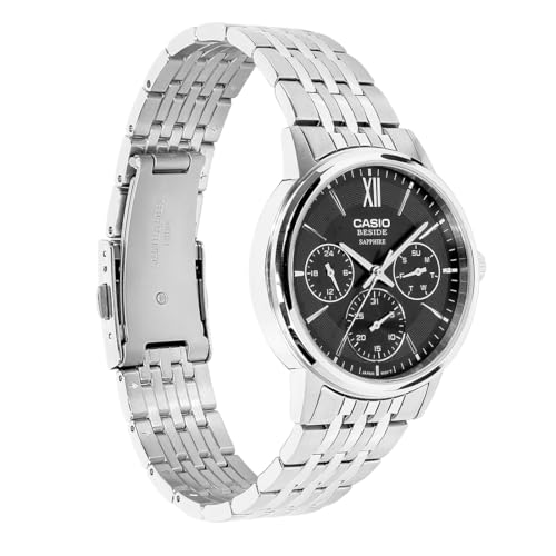 Image of Casio Enticer Men BMS-300D-1AVDF Analog Silver Watch Men (A2540)