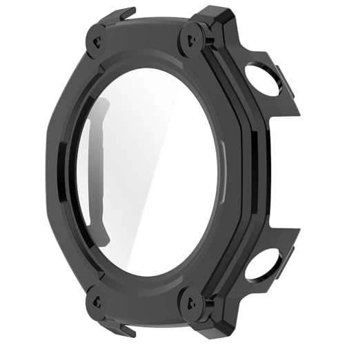 CYBERGARAGEEFor Amazfit T-Rex 3 Pro P[X Jo[ tʋKX Sʕی tیP[X PF/NA tB n[hP[X A}YtBbg T-bNX3 v(ubN)