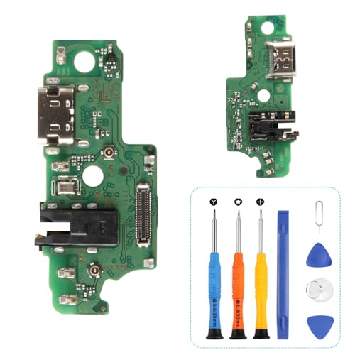 USB Type C Charging Port Cable Replacement for Samsung Galaxy A14 5G SM-A146U Dock Connector Charger Board Flex Cable Accessories for Samsung A14 5G 2023 USB Charging Cable Replacement with Tools