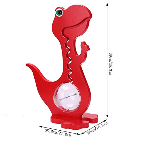NYKK Geldbanken für Kinder Dinosaurier-Shaped Piggy Bank Transparent Piggy Bank Sehen Münzen Kreative Fun Münzbox… – Bild 2