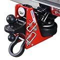 Shocker Air Hitch with Black Combo Ball & Shackle, Fits 2" Hitch - 20,000 lbs