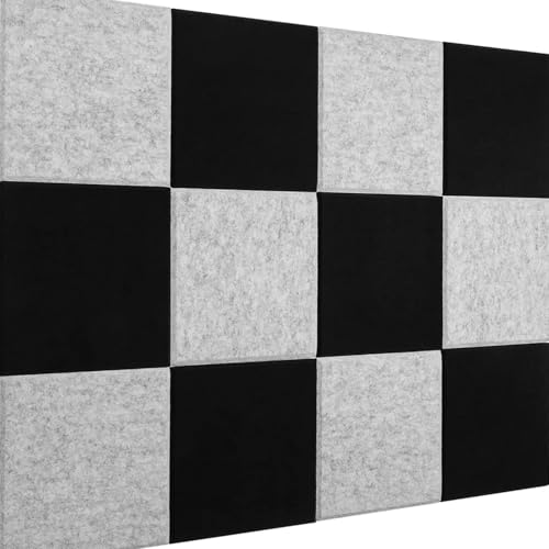Panel Acústico para Aislamiento Sonoro de Alta Densidad, Paneles de Absorción Acústica para Estudio de Grabación, Sala de Juegos y Oficinas miniatura 6