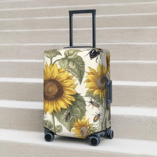Housse de protection pour valise extensible et lavable design - 6