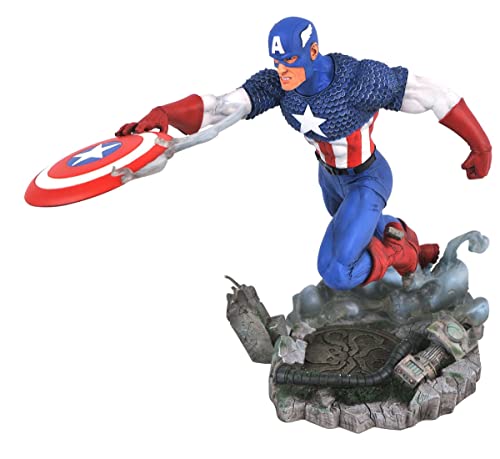 Marvel Diamond Select Toys Gallery - VS. Captain America PVC Statue (JAN211967) Multicolore