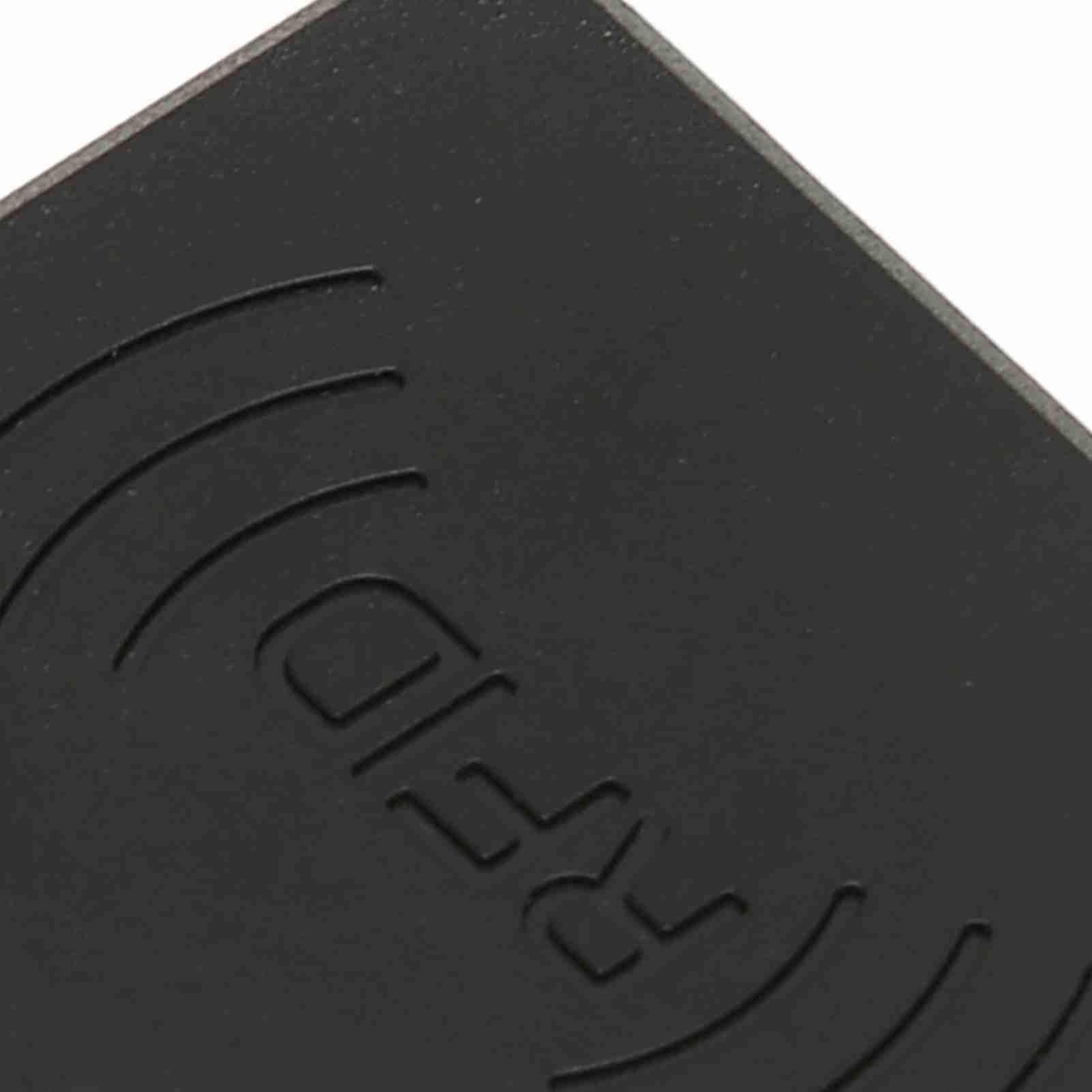 RFID ID Mobile, Typ C Schnittstelle 125Khz Tragbarer RFID-Leser Telefonkartenleser Smart Black (Schwarz)