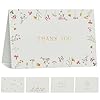 Beautiful thank you cards set of 20 with envelopes and stickers elegant blank cards for personalized notes perfect bulk stationary set for all occasions incl weddings business baby showers  urban country home decor