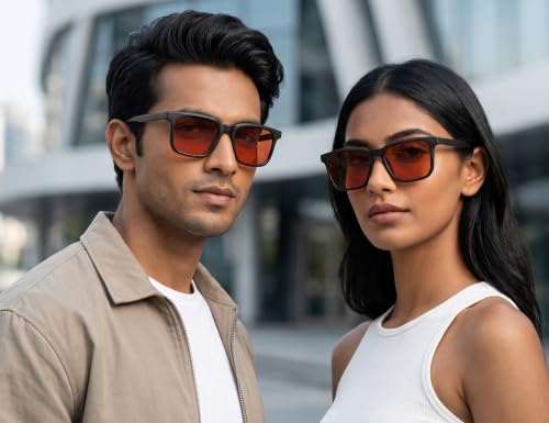 Image of Full Frame Square Sunglasses from Fastrack |Medium