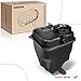 A-Premium Engine Coolant Overflow Recovery Reservoir Tank [with Sensor & Cap] Compatible with BMW 335i 2011-2013, 335i xDrive 2009-2013, X1 2012, 3.0L