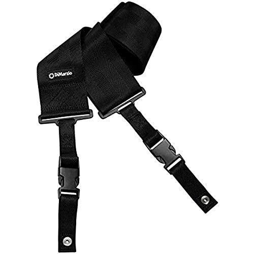 Correia DiMarzio Black Nylon Cliplock (Larga) DD2800BK