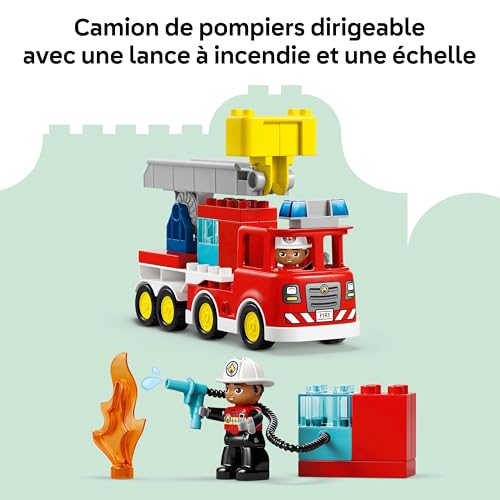 LEGO® DUPLO® Town 10473 Le camion de pompiers - vue 6