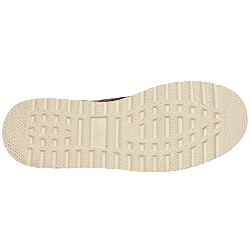 Image of Golden Fox Work Shoe 4 inch Moc Toe Leather Men's Oxford for Construction & Casual