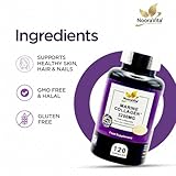 Marine Collagen Plus 3200MG. 120 Capsules – a Premium Blend of Pure Hydrolysed Marine Collagen, Fortified with Biotin, Zinc, Vitamin C & E. Gluten Free, GMO Free and Halal. - Image 4