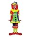 Morriscostumes Ff60627 Spanky Stripes Clown Sml Child