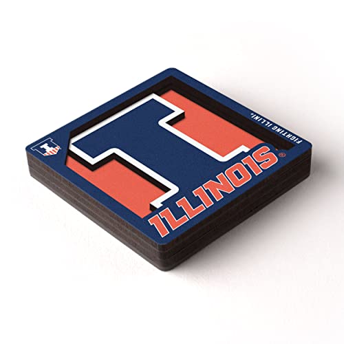 Image of YouTheFan NCAA 3D Logo Series Magnet