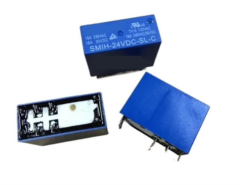 Relè Songle SMIH 24VDC SL C Con Bobina Da 24Vdc 16A 30Vdc 16A 250Va Spdt Songle