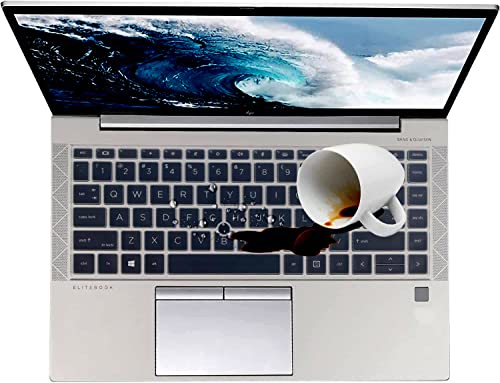 Image of Keyboard Cover for 14 Inch HP EliteBook 840 845 G7 G8 Laptop New Notebook PC Model Accessories Keyboard Protective Skin (Not fit New 840 845 G9 G10 G11)-Clear