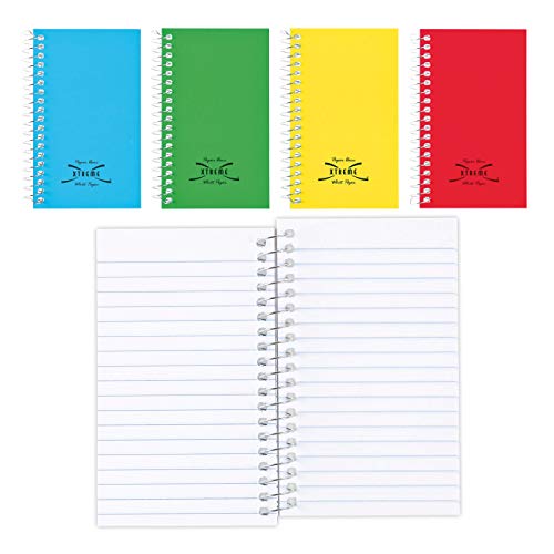 National Memo Book, Side Spiral Bound, 5" X 3", 60 Sheets, Pack Of 12 (31220-12) #TOP1