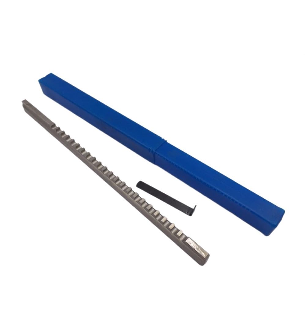Satz 20 mm F Push-Type Nut Räumnadel Metrische Größen mit Unterlegscheiben Schnellarbeitsstahl CNC Nut Schneidemaschine Werkzeuge