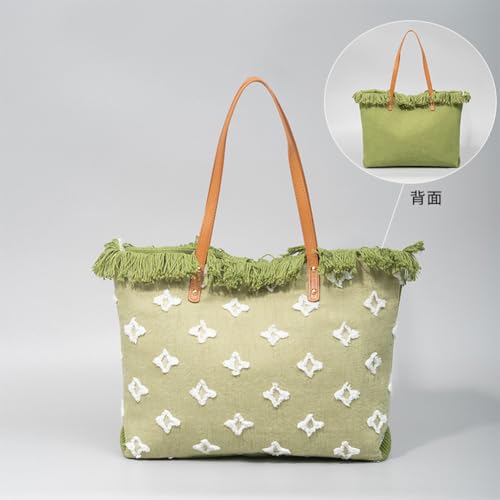 Sister Amy® Large Canvas Tote Bag with Zipper – Women’s Beach Travel Bag for Swimming, Gym, Cruise & Outdoor Essentials3