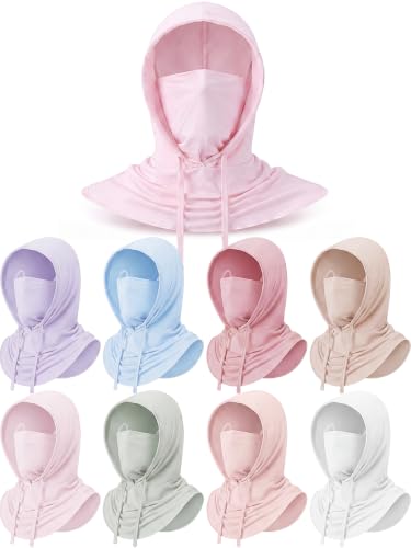 Image of Cooling Balaclava Face Mask Breathable Full Head Mask Sun Protection Neck Cover UV Face Cover for Men Women