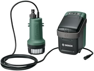 Bosch Cordless Submersible Water Pump GardenPump 18V-2000 (Without Battery, 18 Volt System, in Carton Packaging)