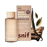 Snif Old Money Laundry Detergent, Rich and Cozy Scent, 32 Loads, Non-Irritating to Skin, Clean, Non-Toxic, Vegan, Cruelty Free, 16oz