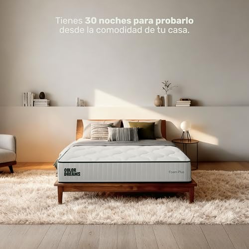 La Mejor Recopilación de Colchon Matrimonial Aurrera comprados en linea. 9 Colchon Matrimonial Aurrera marca COLORDREAMS (3)