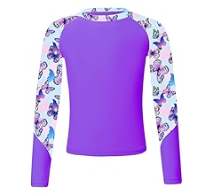 Men's UPF 50+ Rashguard Long Sleeve Rash Guard Swim Shirt UV Athletic Tops Basic Skin