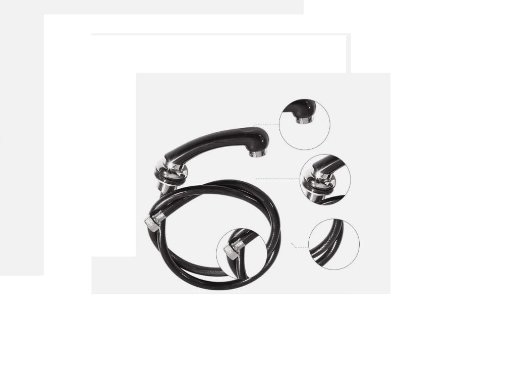 Orginal Improved Barber Shampoo Bowl & Hose Hair Washing Water Spray Faucet Beauty Salon SPA Sprayer Equipment