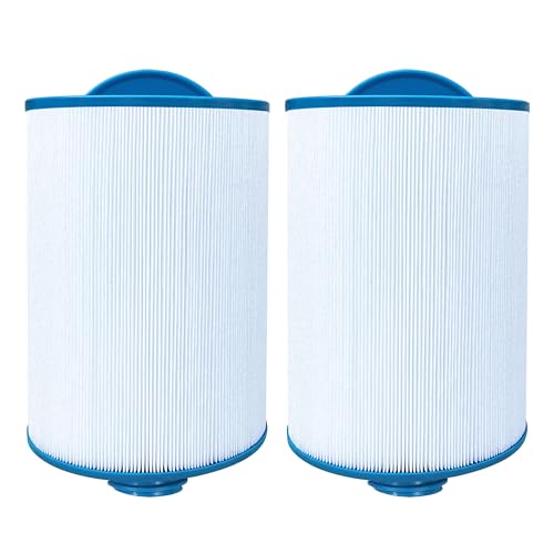 Chryseos Spa Filter Compatible with 6CH-940 FC-0359 PWW50P3 (1 1/2 Coarse Thread) 817-0050 25252 03FIL1400 SAE Thread 45 sq.ft. 2 Pack