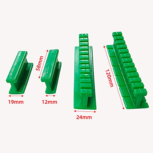 Image of CYGOODS Consumables Car Dent Pulling Glue Nylon Tabs, Dent Repair Tools, for Auto Paintless Repair Slide Hammer Puller, Long Damage Removal Tool Set -16pcs Nylon Glue Tabs