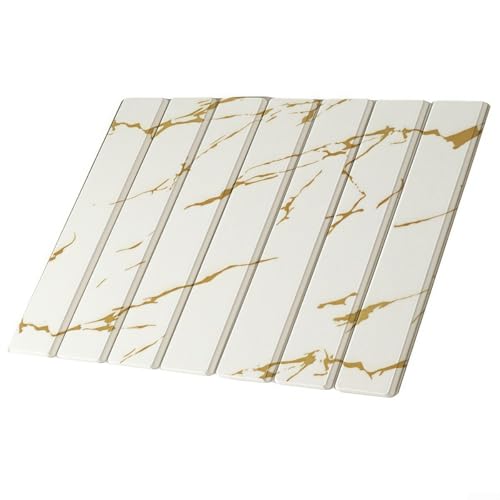 Durashmall Tapete plegable de secado de platos de tierra de diatomeas de 40 x 30 cm, súper absorbente para tazas de cocina, ahorro de espacio, almohadilla a prueba de calor, uso versátil como tapete
