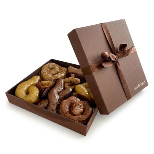 FUN delivery Casa de Cacao Fake Poop Gag Gift Box Includes 8 Realistic Poop Sculpted Pieces for Jokes Luxury and Novelty Gifts for Family and Office Pranks for Adults